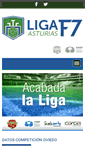 Mobile Screenshot of ligaf7asturias.com